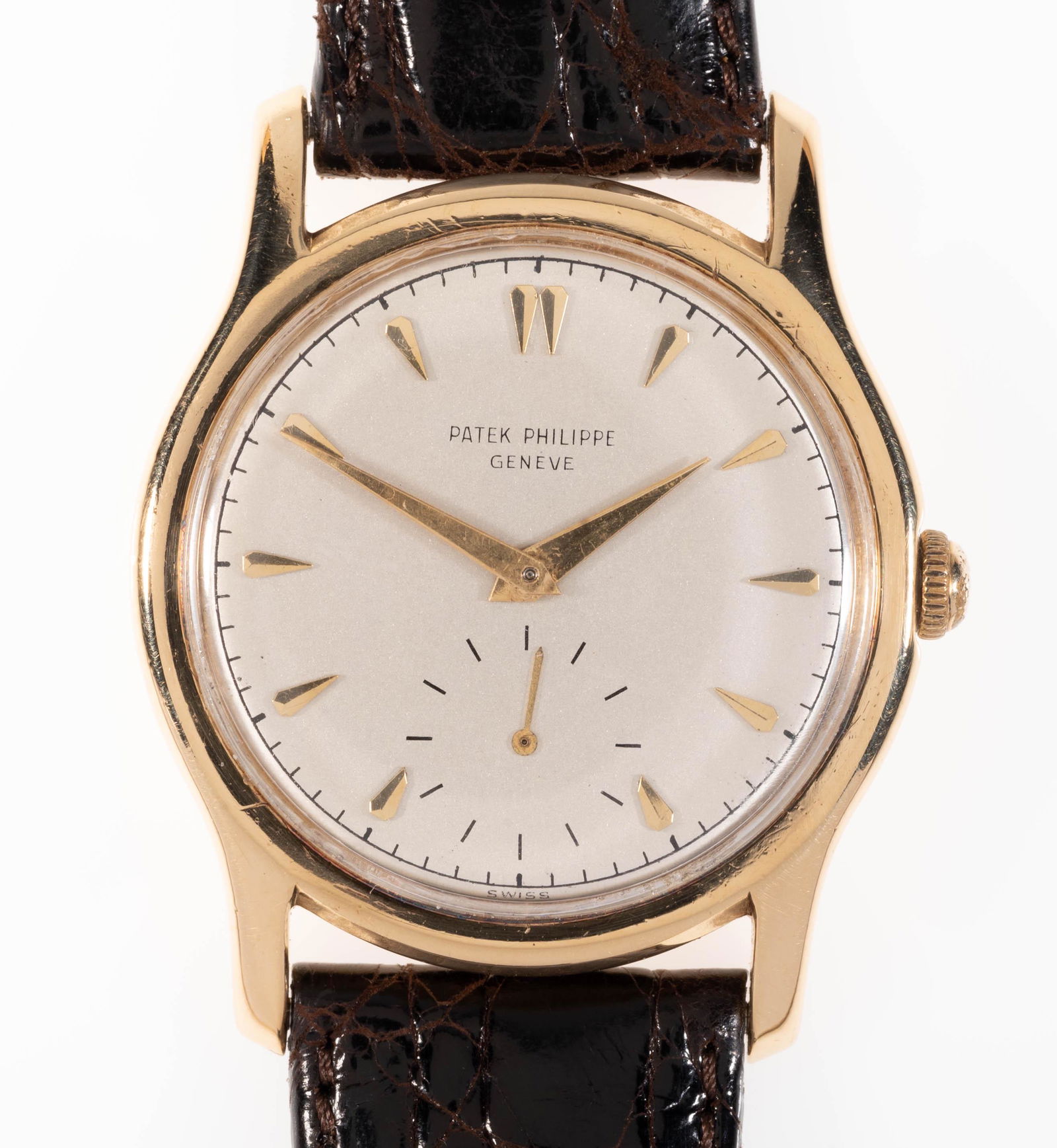 MINNIE MINOSO'S PATEK PHILIPPE REF. 2450 CALATRAVA WRISTWATCH (1 of 8)
