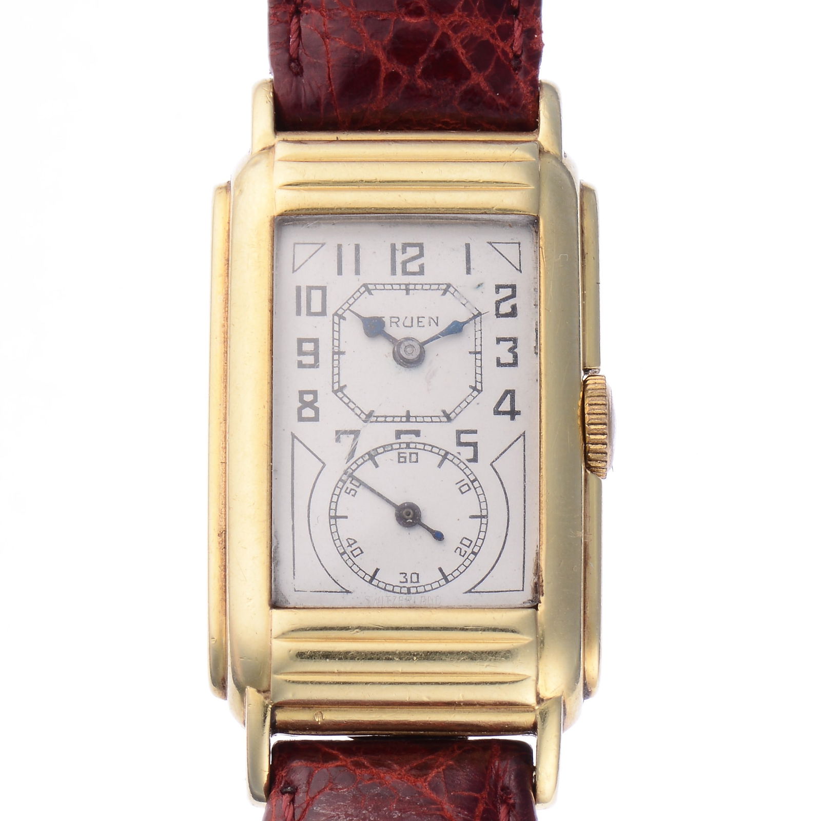 Gruen Duo-Dial Doctors Model 18K Gold Wristwatch (1 of 6)