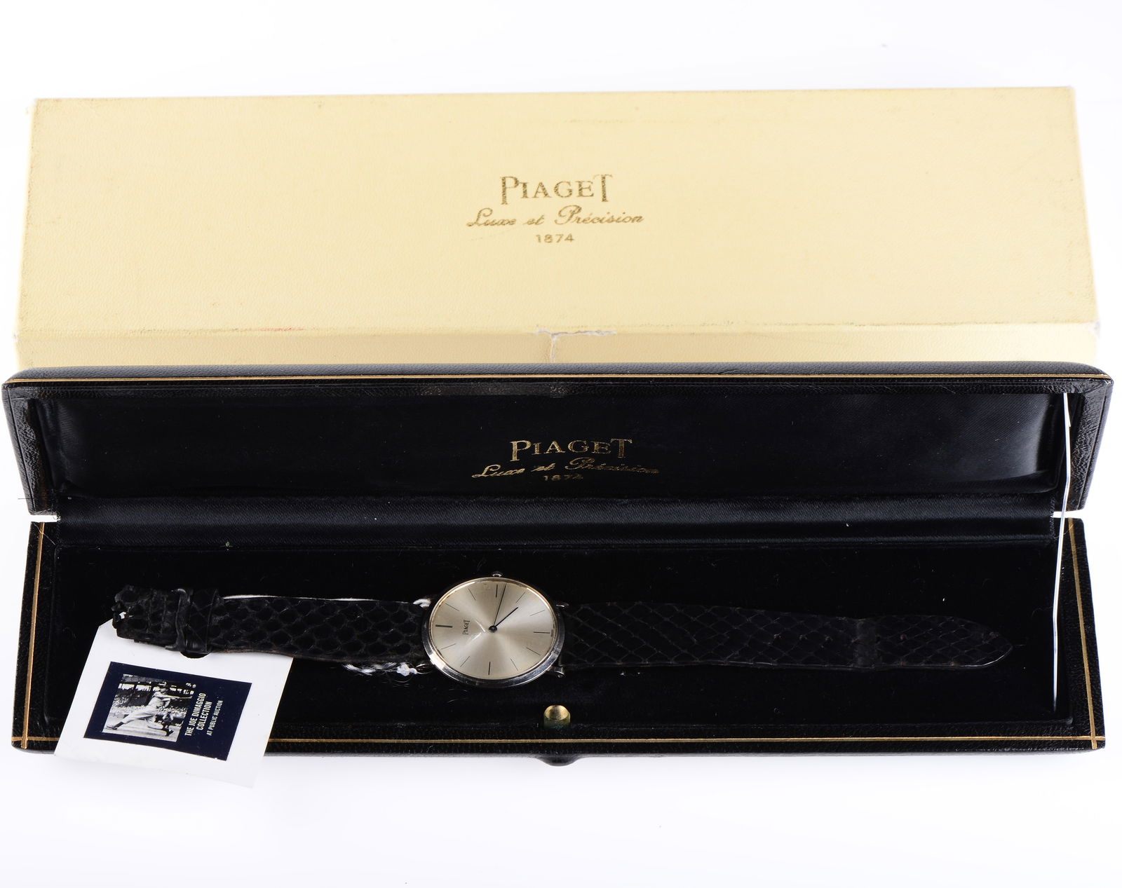 Joe DiMaggio s Piaget 18K White Gold Ultra Thin Ref. 9032 Wristwatch (1 of 6)