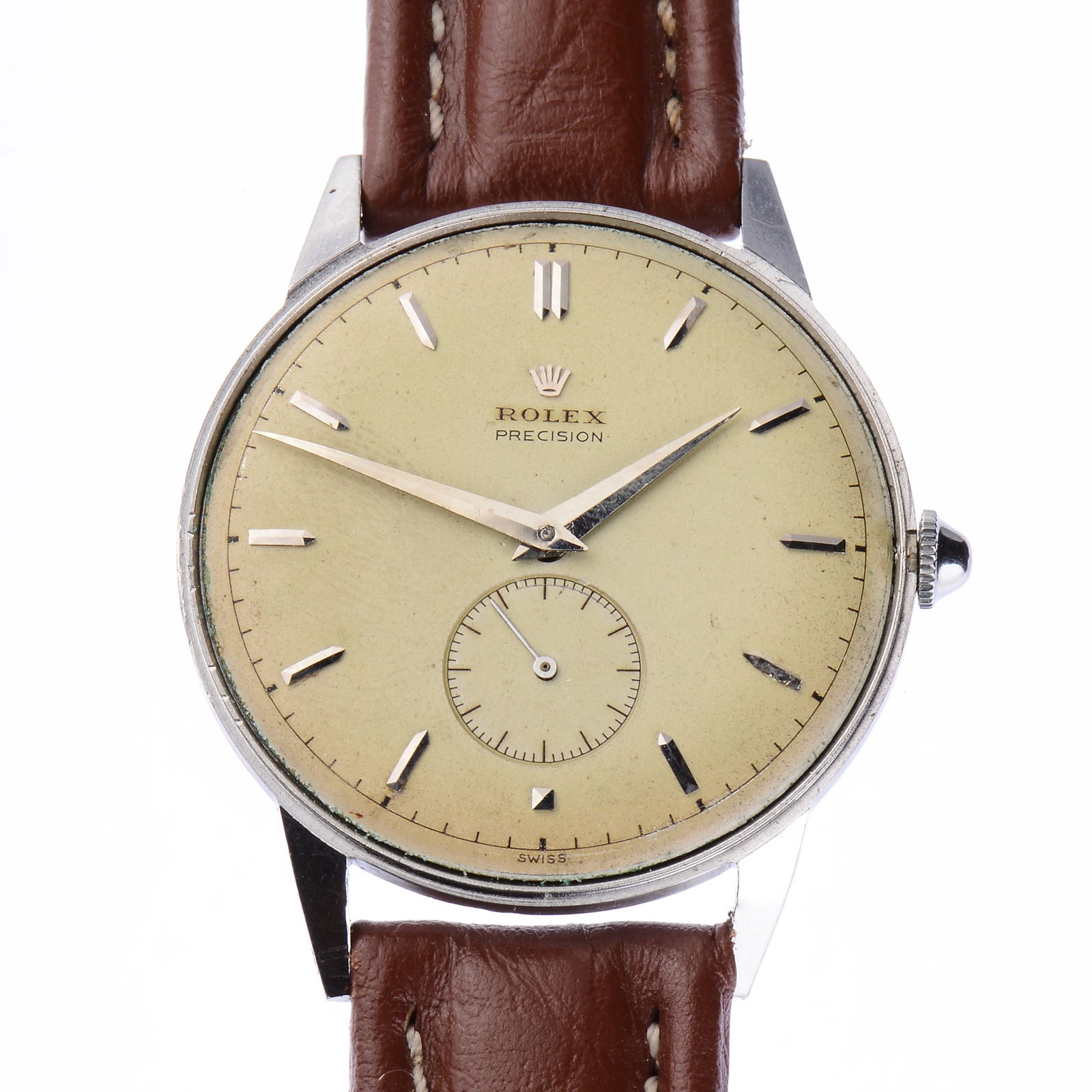 Rolex Precision Ref. 4357 Stainless Steel Wristwatch Auction