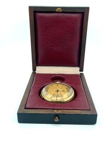 18K GOLD POCKET WATCH, CHESTER, CIRCA 1855