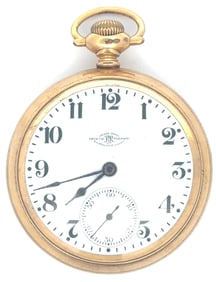 BALL GRADE 999A 21 JEWEL HAMILTON RAILROAD POCKET WATCH, CIRCA 19097