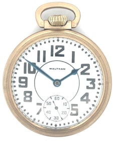 WALTHAM 23 JEWEL MODEL 1899 AMERICAN WATCH CO. GRADE POCKET WATCH, CIRCA 1900