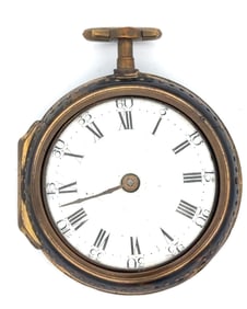 THOMAS DAWES, CHESTER FUSEE POCKET WATCH, CIRCA 1780