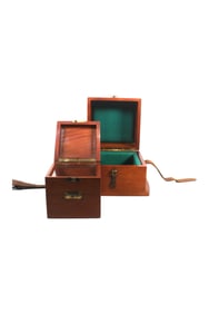 ILLINOIS MARINE CHRONOMETER, DOUBLE BOXED, CIRCA 1891