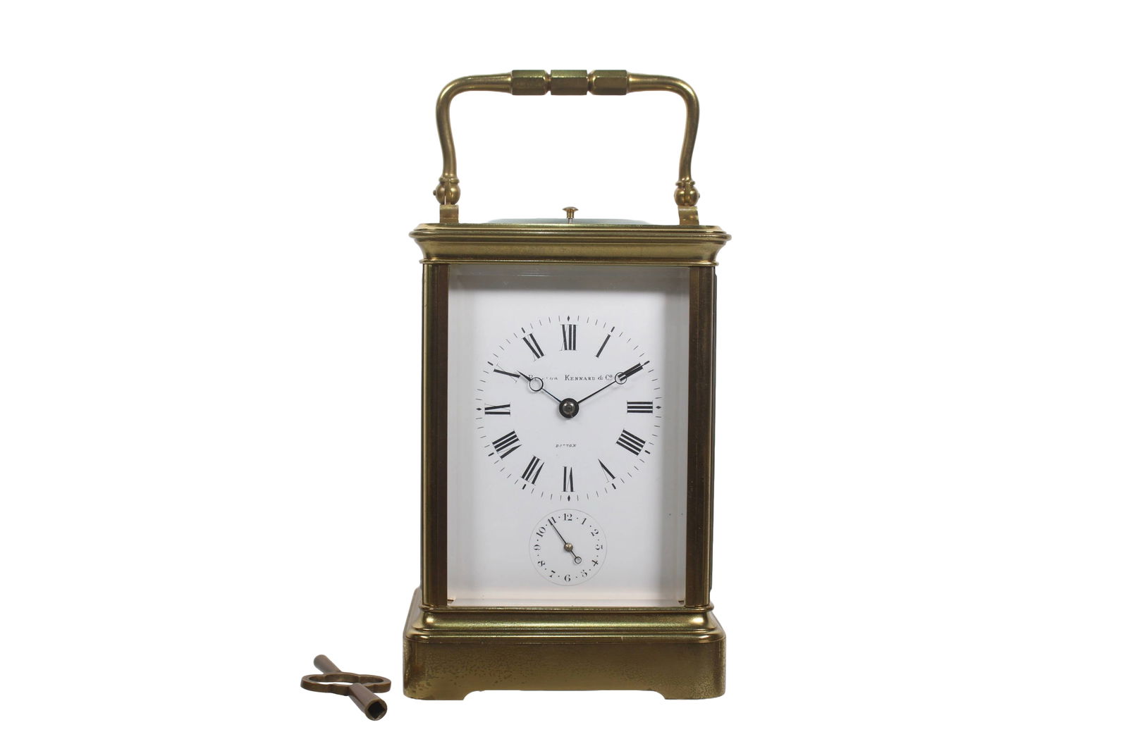BIGELOW KENNARD AND CO. FRENCH REPEATER CARRIAGE CLOCK, CIRCA 1910 (1 of 10)