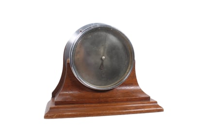 ORIGINAL GERMAN KREIGSMARINE U-BOAT ANEROID BAROMETER BY LUFFTS, CIRCA 1943