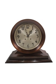 CHELSEA ADMIRAL SHIPS BELL TABLE CLOCK, CIRCA 1930