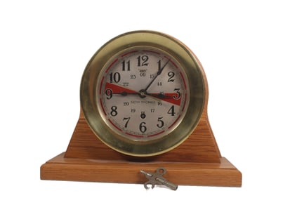 SETH THOMAS WWII RADIO ROOM CLOCK, CIRCA 1942