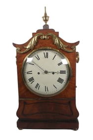 ENGLISH REGENCY HOUR REPEATER BRACKET CLOCK, CIRCA 1820