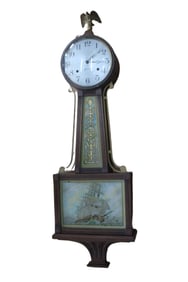 SESSIONS SALEM MODEL BANJO CLOCK, CIRCA 1925
