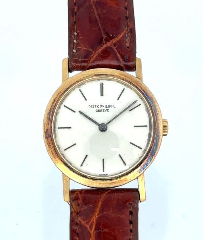 PATEK PHILIPPE REF. 4184 LADIES 18K GOLD WRISTWATCH, CIRCA 1971 (1 of 7)