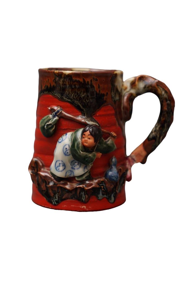 Japanese Sumida Gawa Pottery Mug. Ishiguro Koko (1 of 9)