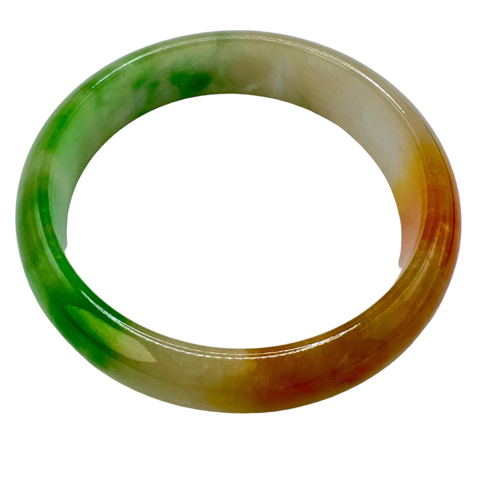 Jade / Green Stone Bangle (1 of 3)