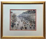 Camille Pissarro (French 1830-1903 ) The Boulevard