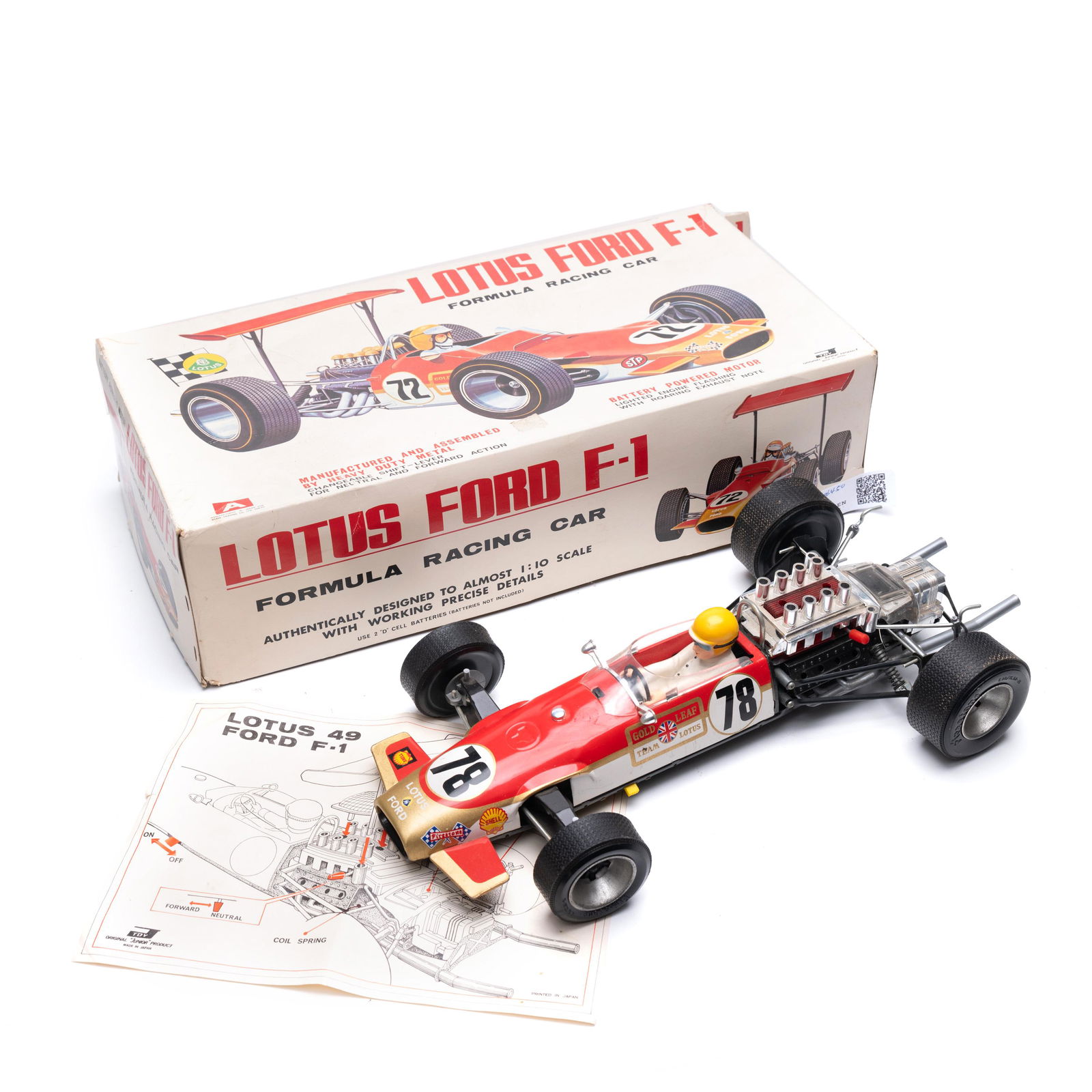 Lotus 49 Ford F1, Racing Cars, Sheet Metal And Plastic Lotus 49 Ford F1, Racing Cars, Sheet Metal And Plastic