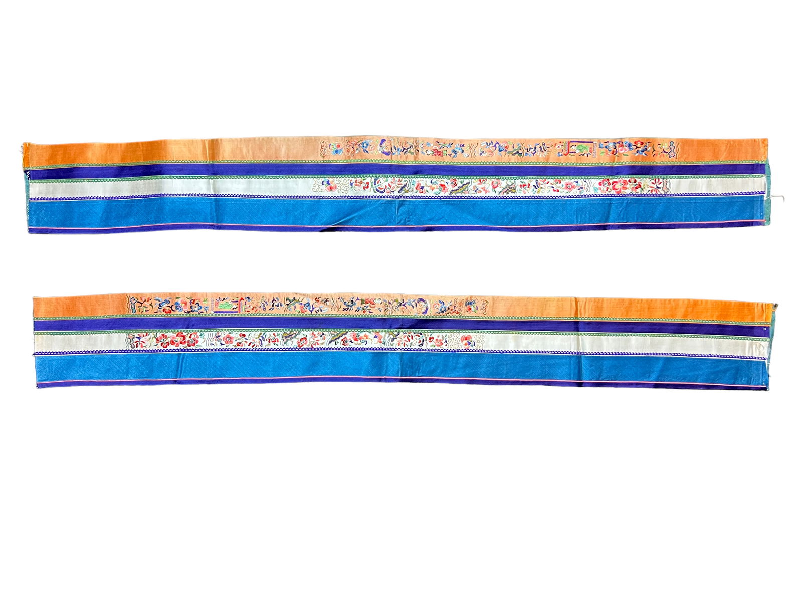 Two Chinese Silk Embroidery Panels (1 of 5)