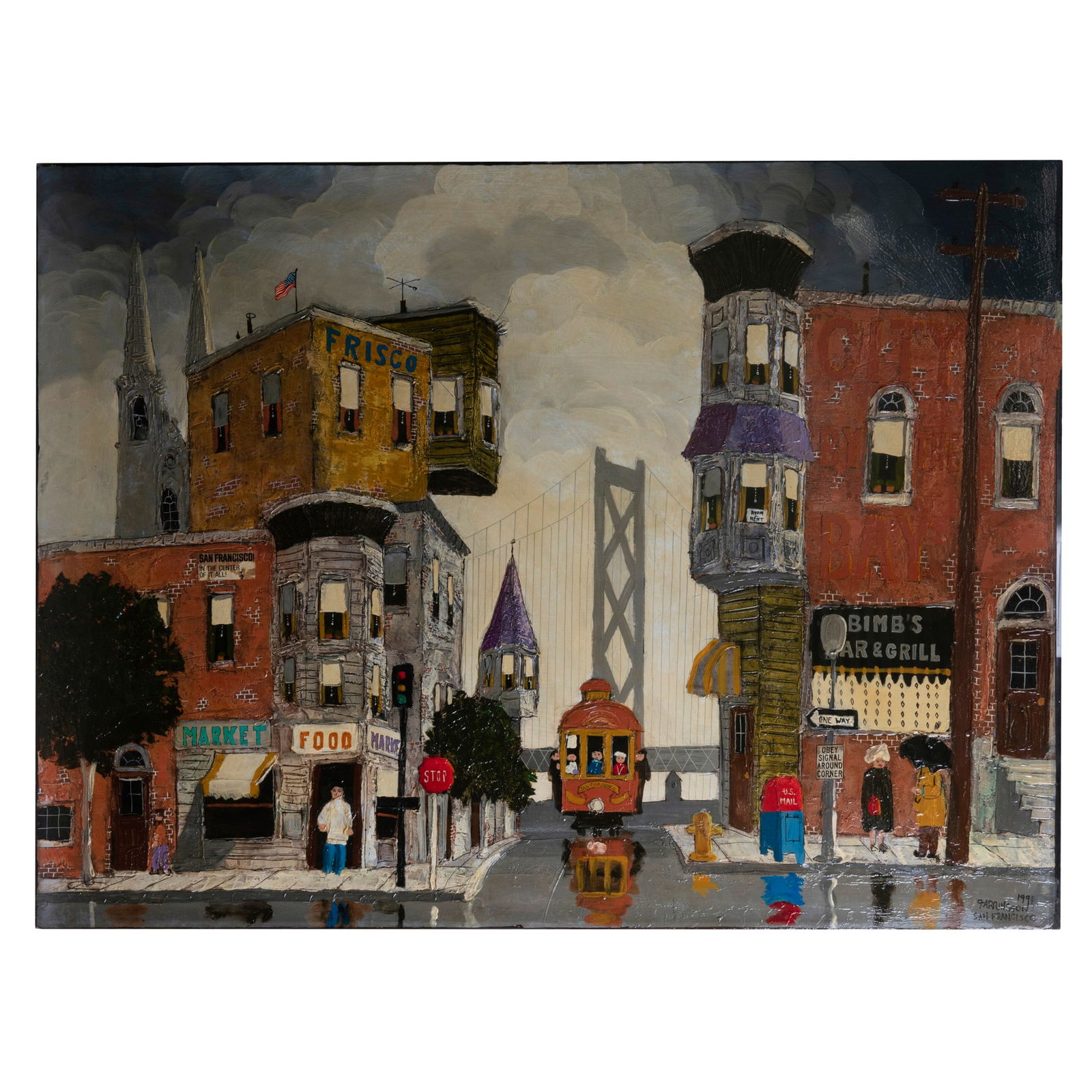 Robert Farrington (1924 – 2011), Oil On Canvas (1 of 10)