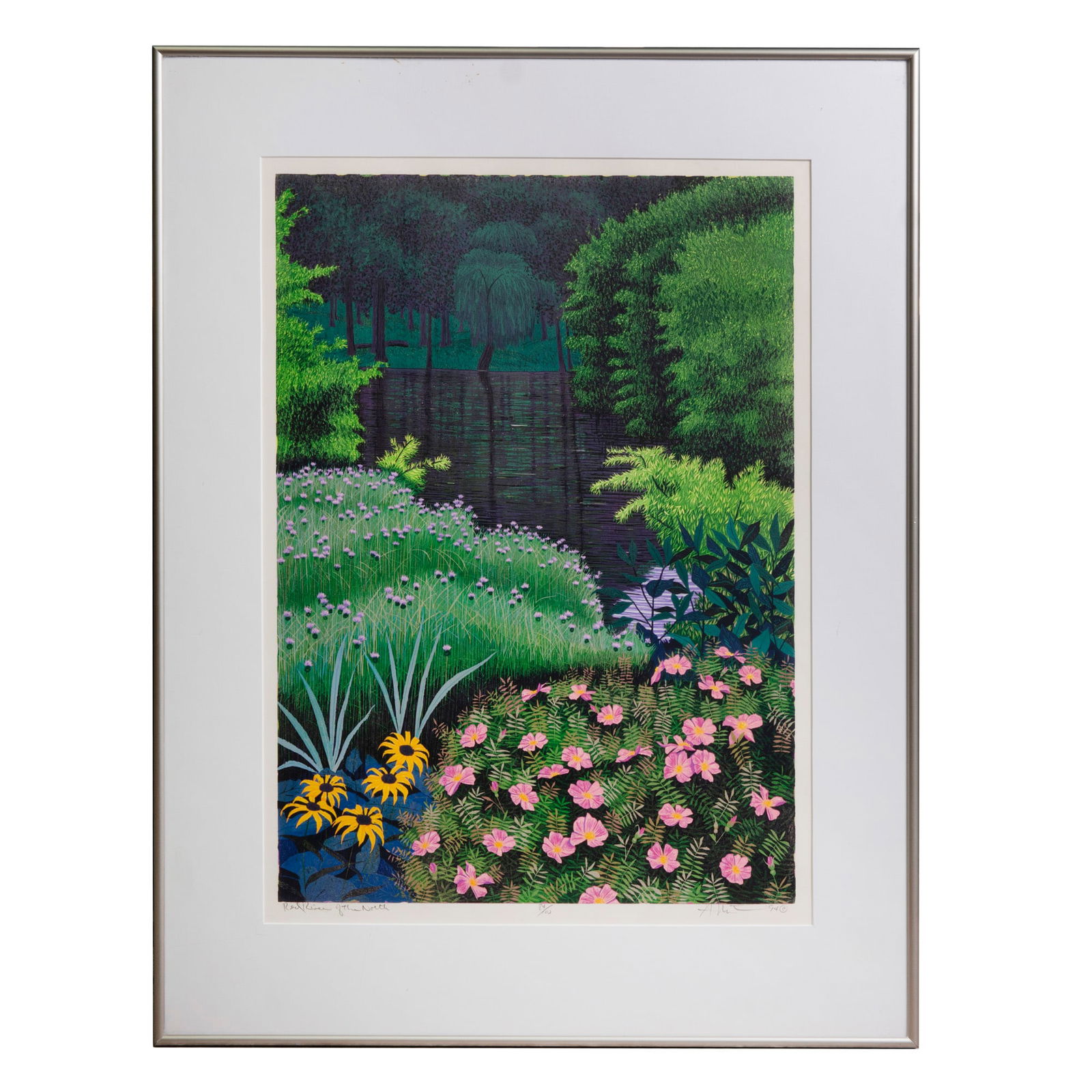 Gordon Mortensen Woodcut Print (1 of 10)