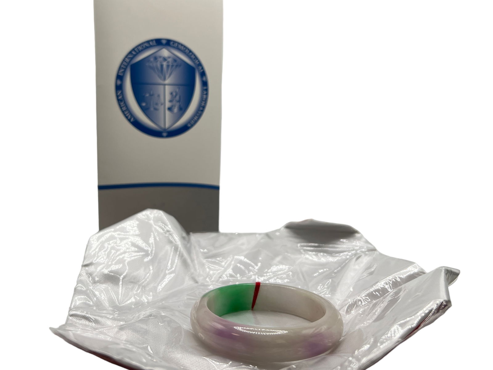 AIGL Certification Jade Bangle (1 of 5)