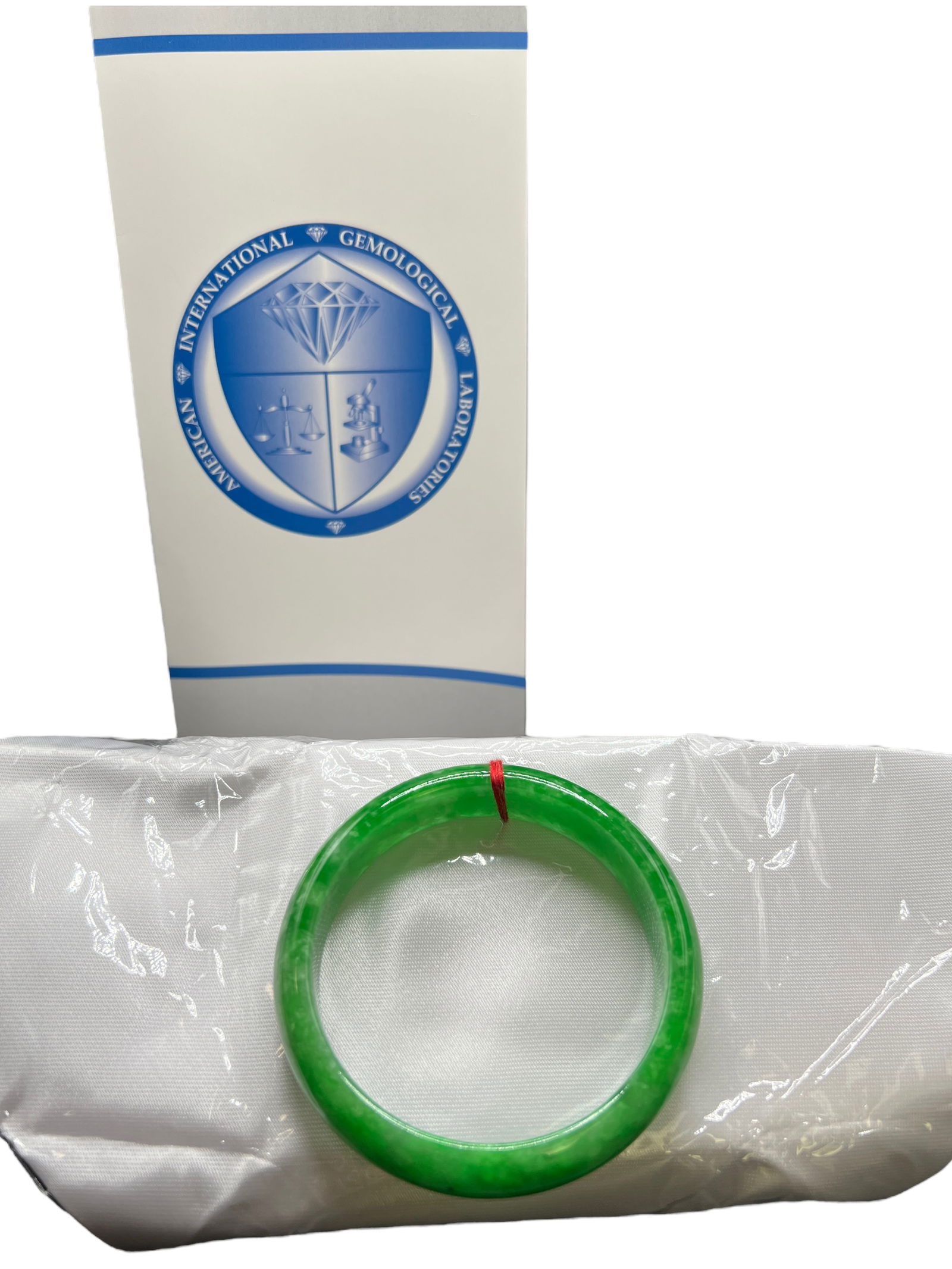 AIGL Certification Jade Bangle (1 of 6)