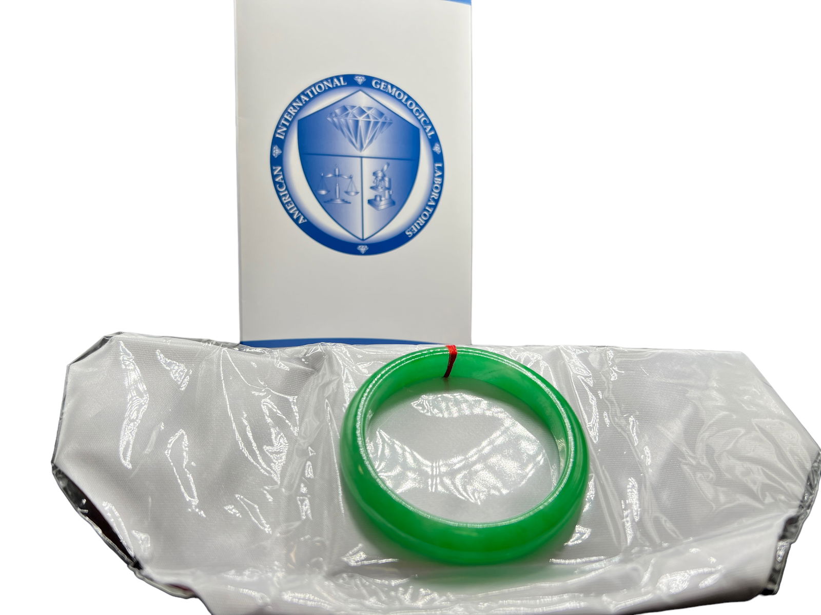 AIGL Certification Jade Bangle (1 of 6)