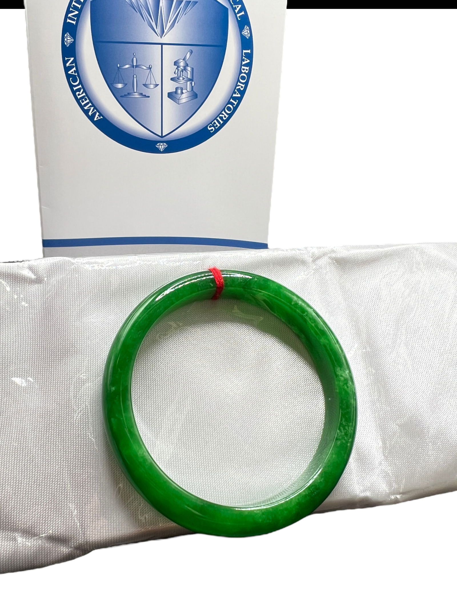 AIGL Certification Jade Bangle (1 of 4)