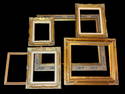 Group of Six Gilt Painting Frames