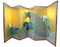 Large Japanese Six Folding Screens