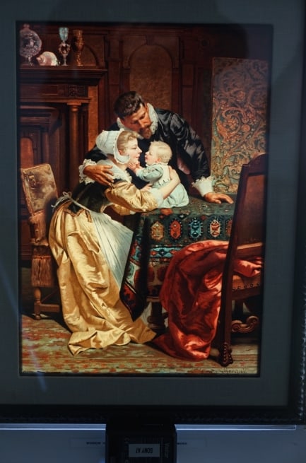 Signed Grimme & Hempel & Eugen Klinsch Lithophane (1 of 5)