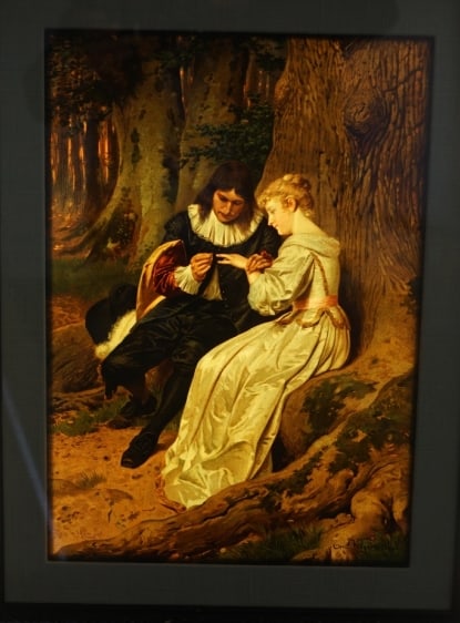 Signed Grimme & Hempel & Eugen Klinsch Lithophane (1 of 3)