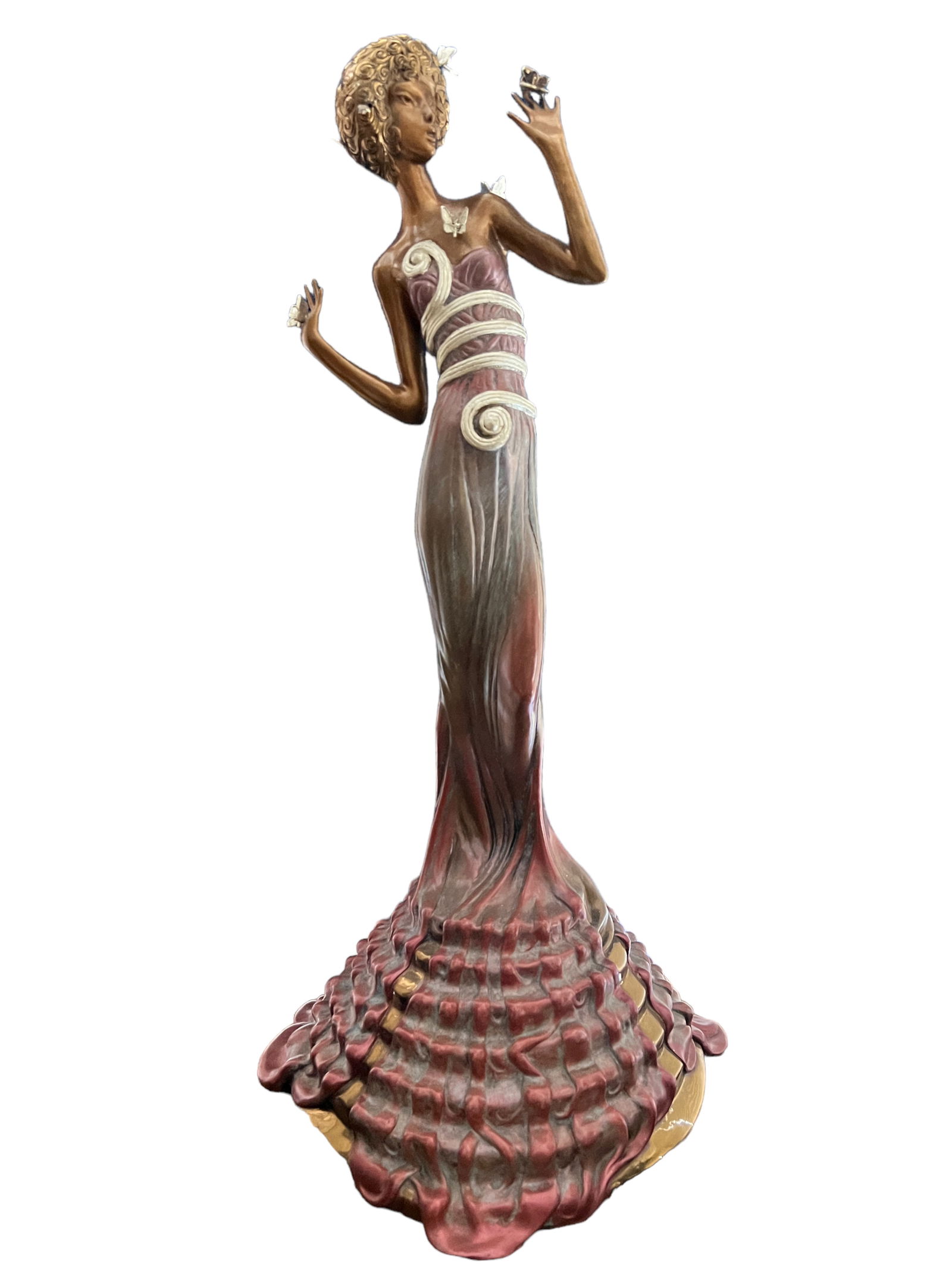 Erte (Romain de Tirtoff) Bronze, Fantasia (1 of 4)