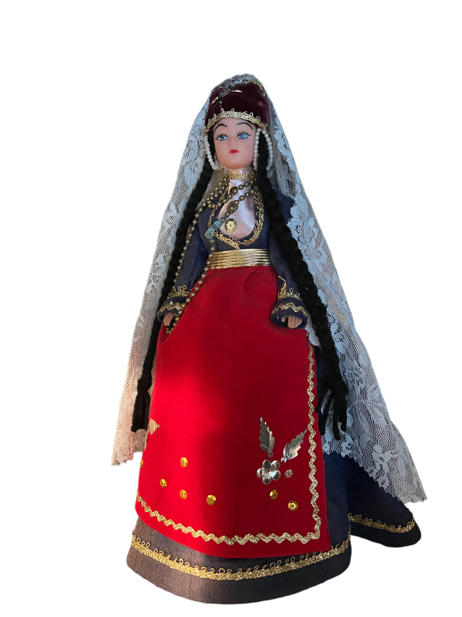 Vintage Russian Doll in Full Dress Costume (1 of 3)