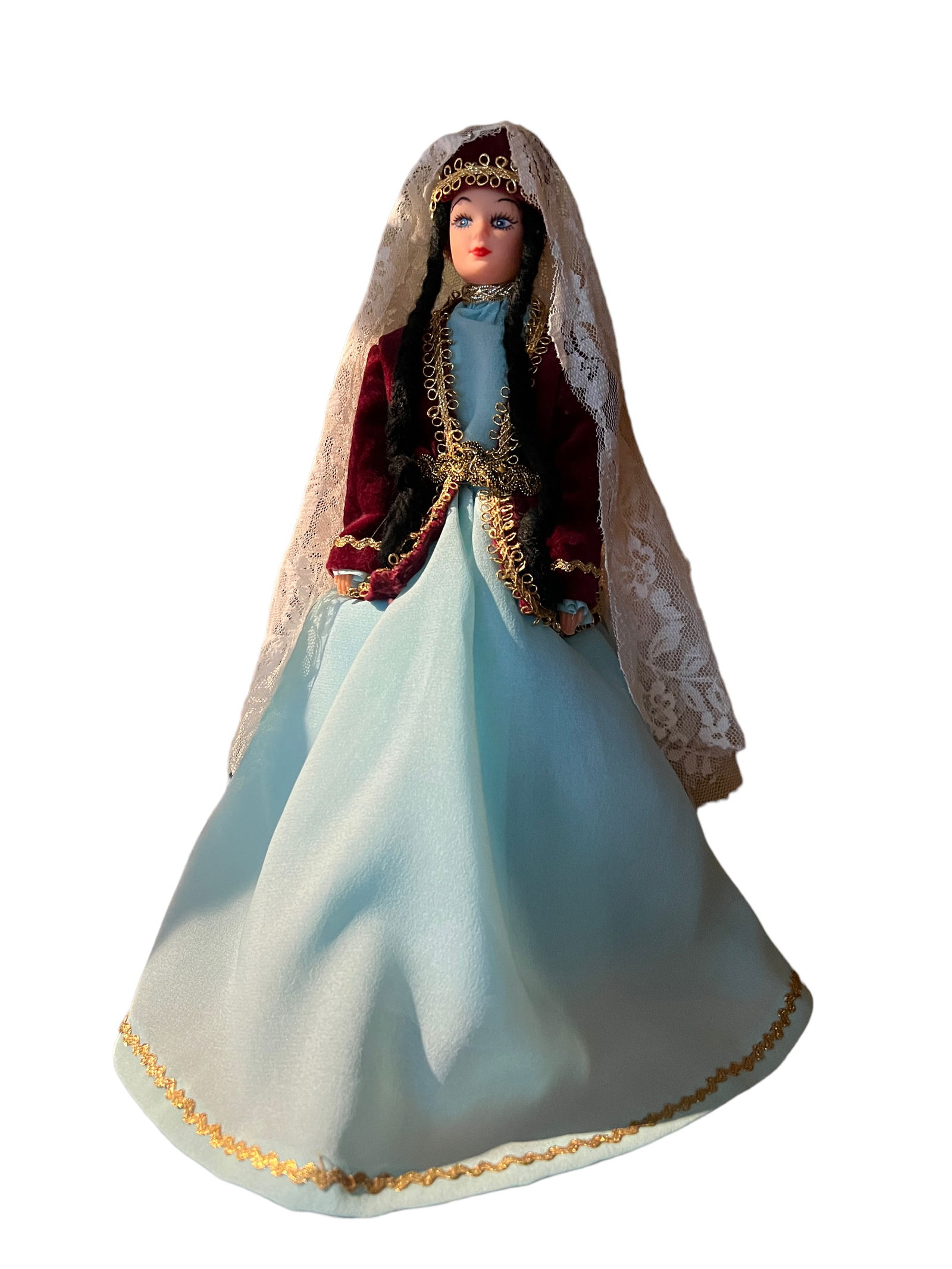 Vintage Russian Doll in Full Dress Costume (1 of 3)