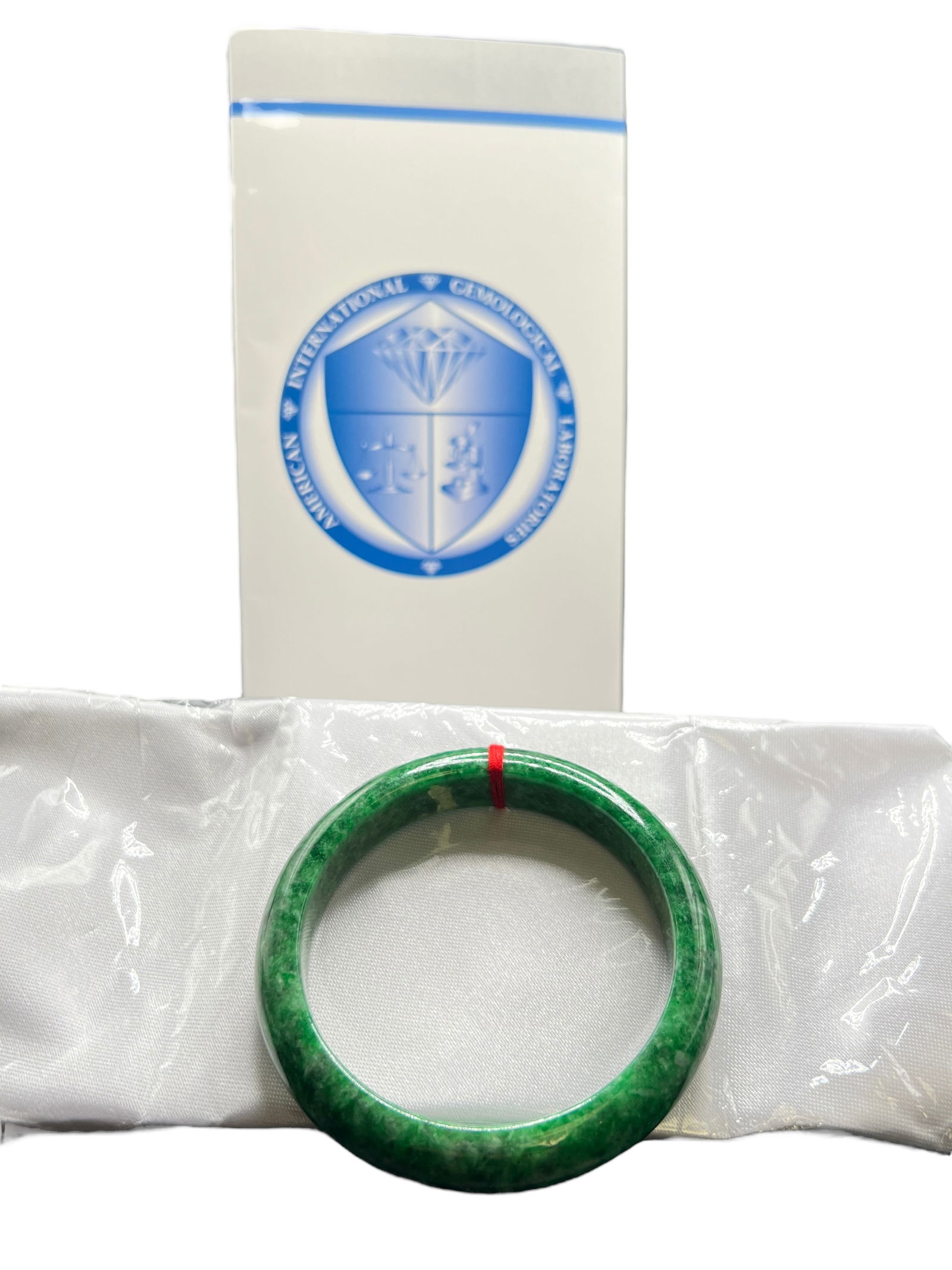AIGL Certification Jade Bangle (1 of 7)