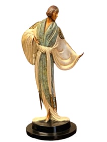 Erte (Romain de Tirtoff)  Bronze, Belle de Nuit