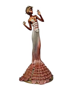 Erte (Romain de Tirtoff) Bronze, Fantasia