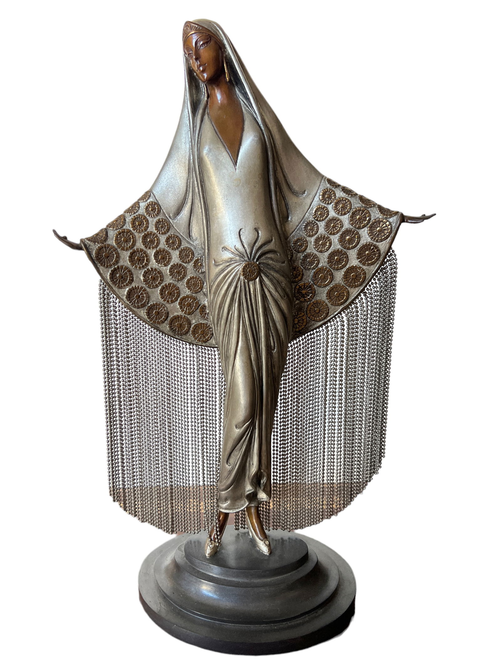 Erte (Romain de Tirtoff)  Bronze Signed, Beloved (1 of 5)