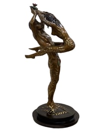 Erte (Romain de Tirtoff)  Bronze "Amants"