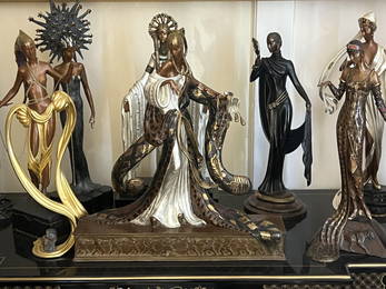 Erte (Romain de Tirtoff) Pleasure of the Courtesan