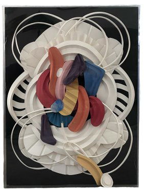 Framed Plexi 3D Collage Wall Art