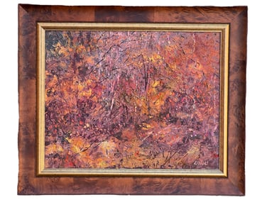 Robert Moore Oil Painting On Canva, Autumn
