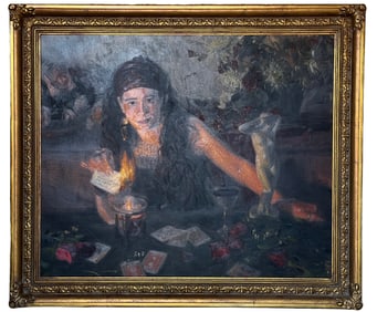 Charles Muench (American b. 1966) Oil Painting