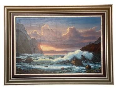 Frank Kecskes Jr. 1952- American Oil on Canvas