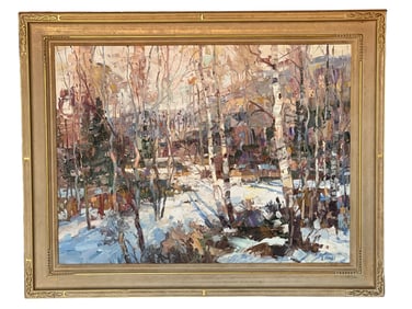 Robert Moore Oil Painting On Canva