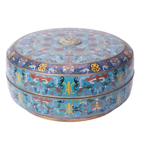 A Chinese Cloisonne Box