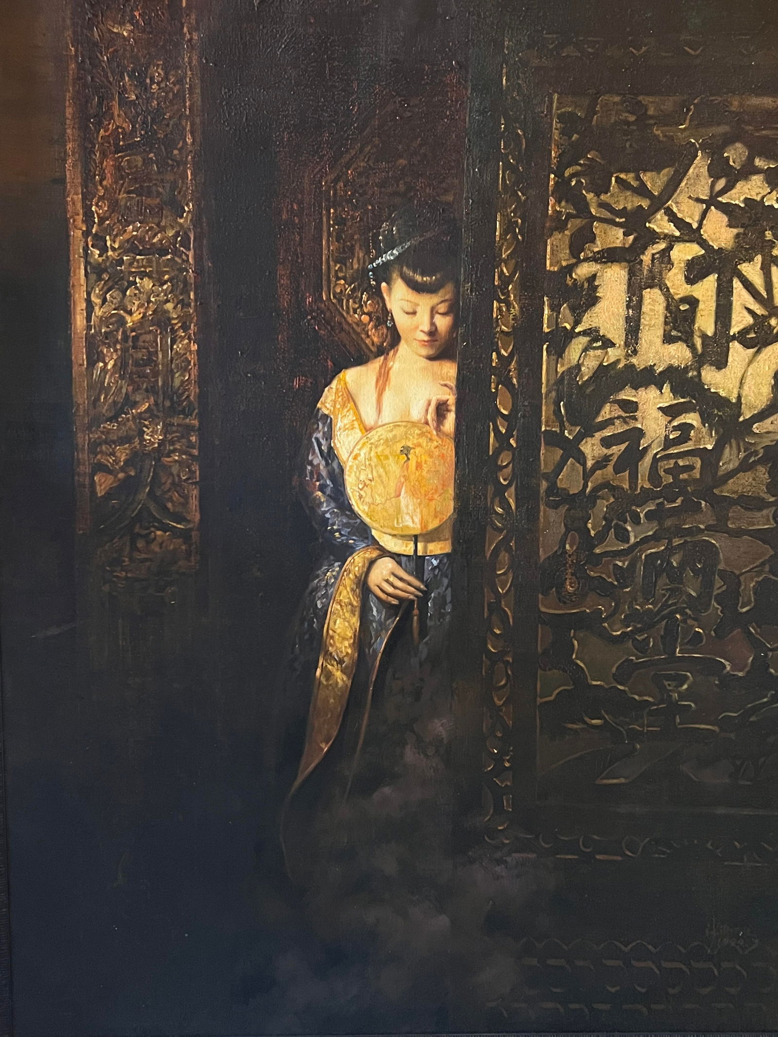 Zhang Xiexiong (Chinese b.1977-) Oil Painting (1 of 6)