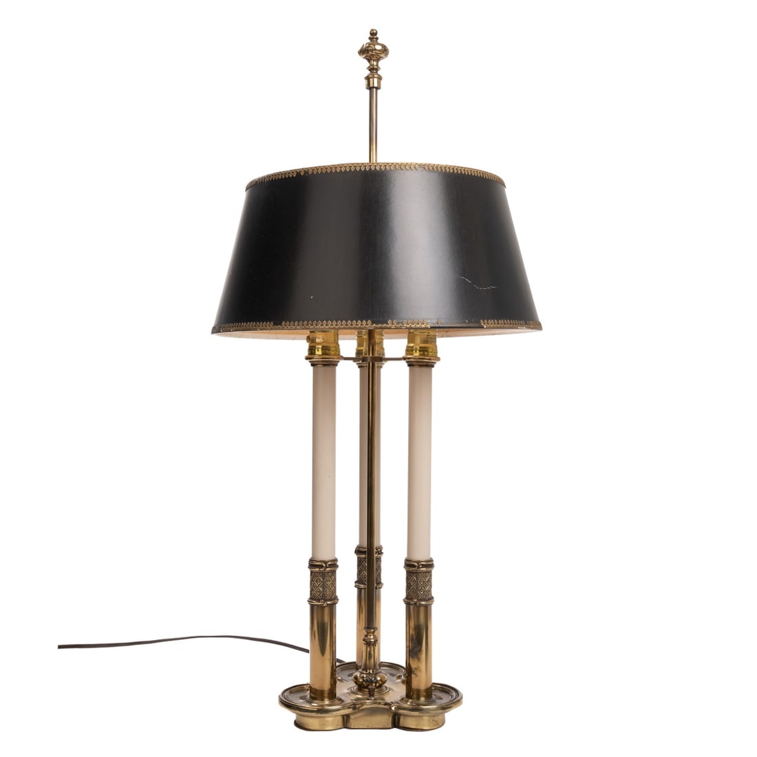 Triple Brass Candelabra Lamp (1 of 1)