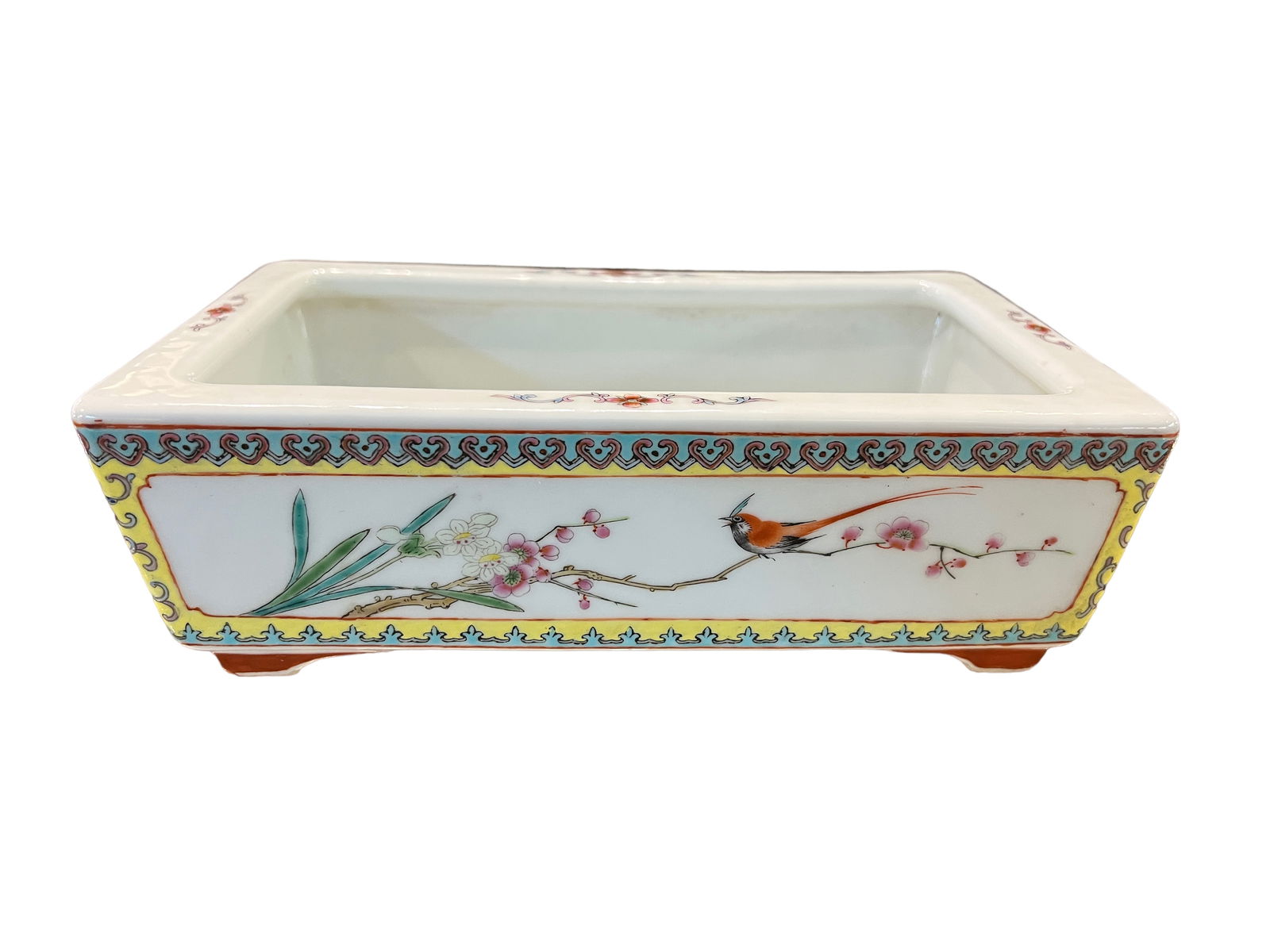 Chinese Famille Rose Porcelain Bonsai Planter (1 of 14)