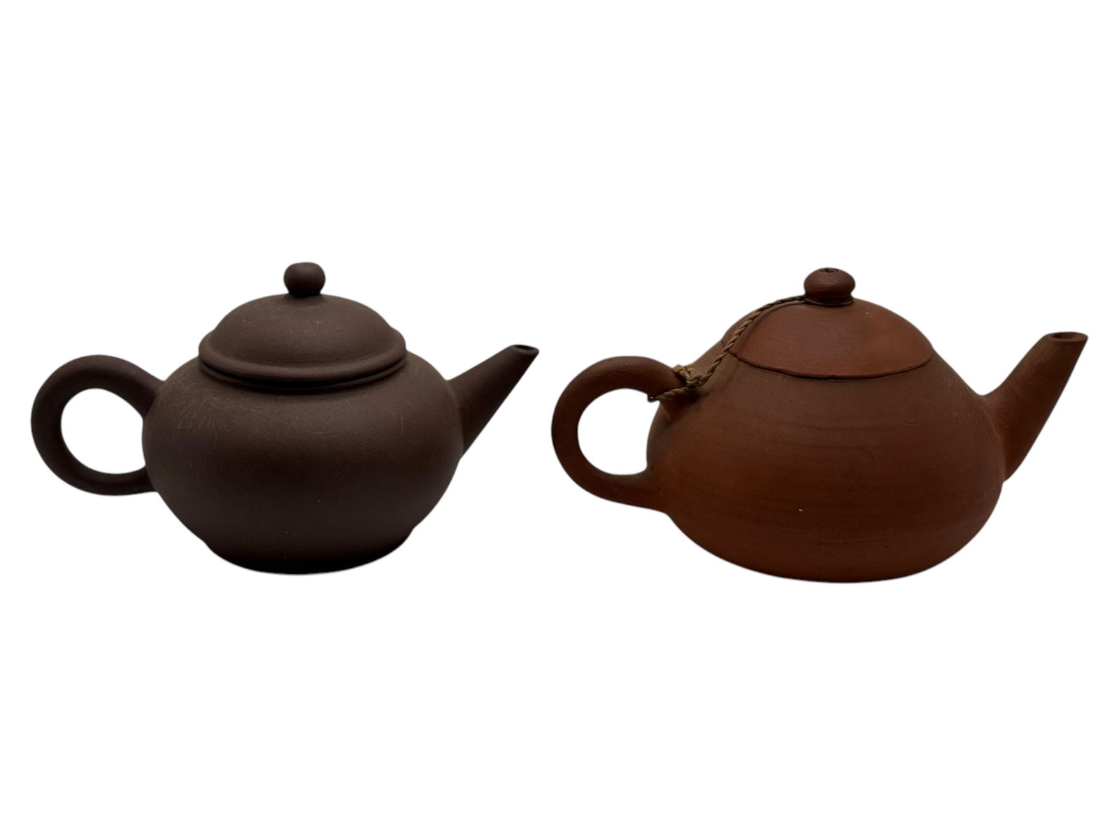 Two Chinese Purple Clay Tea Pots (1 of 3)